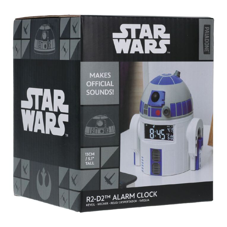 Paladone R2D2 Alarm Clock The Warehouse