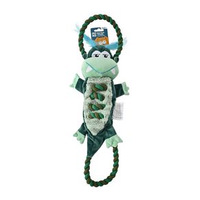 Pet HQ Rope Plush Crocodile
