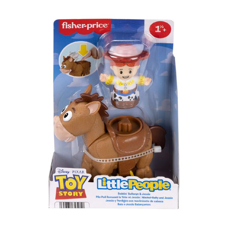 Fisher-Price Little People Toy Story Jessie & Bullseye 2 Pack, , hi-res