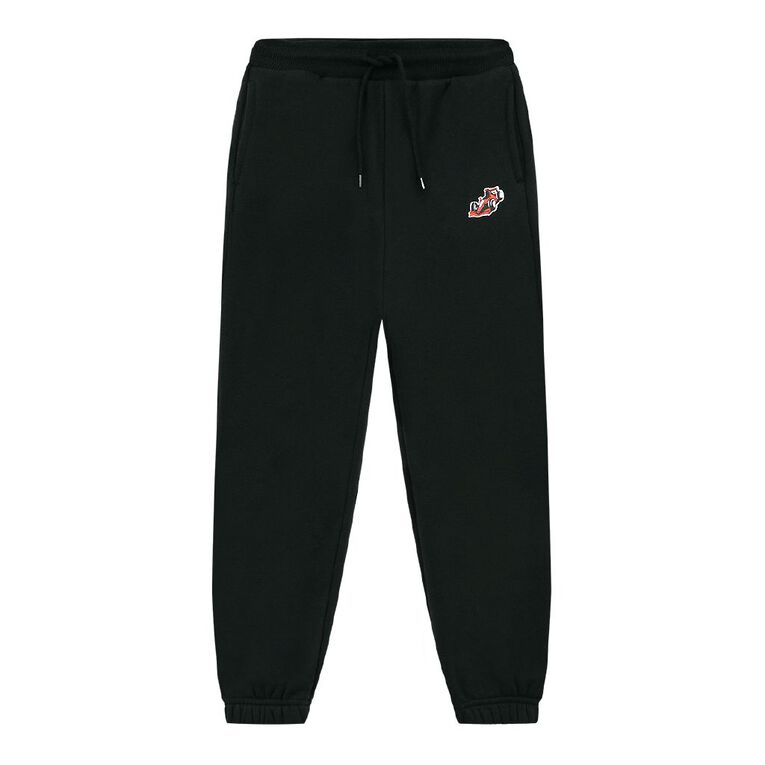 Young Original Cosy Trackpants, Black, hi-res