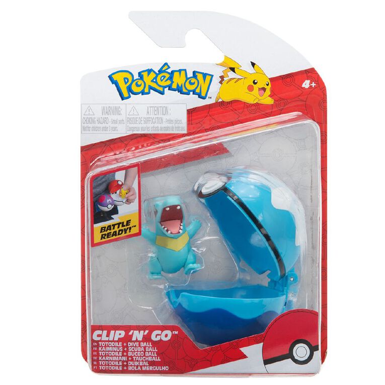 Pokemon Clip n Go Ball Assorted, , hi-res