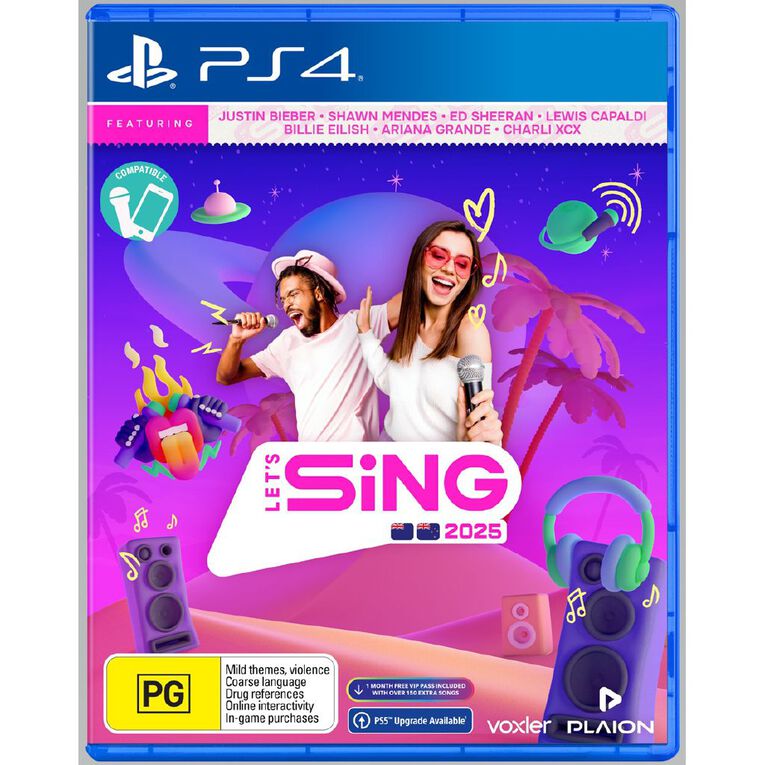 PS4 Lets Sing 2025, , hi-res