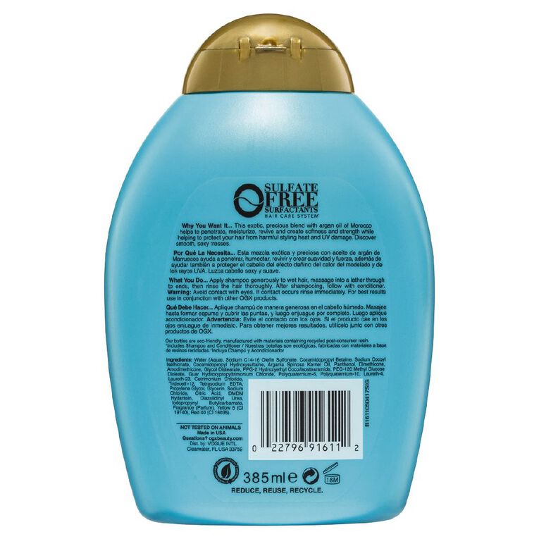 OGX Argan Morocco 385ml | The Warehouse