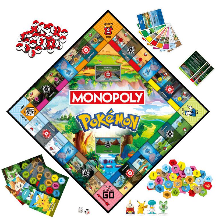 Hasbro Pokemon Monopoly, , hi-res