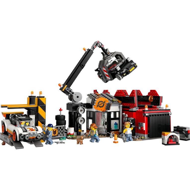LEGO CITY Scrapyard with Cars 60472, , hi-res