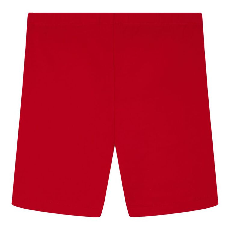 Young Original Plain Bike Shorts, Red Mid, hi-res