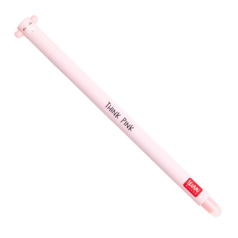 Legami Erasable Pen Piggy Pink Ink, , hi-res