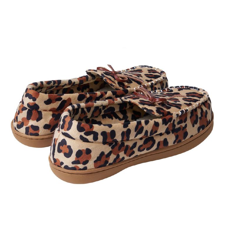 H&H Women's Annie Slippers, Brown Mid, hi-res