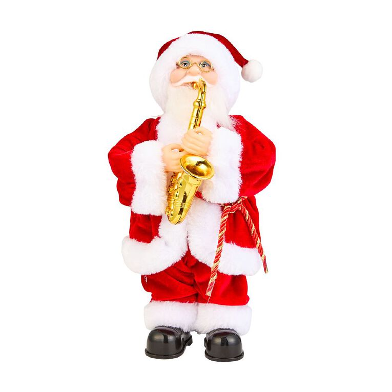 Wonderland Novelty Animated Santa Decoration, , hi-res