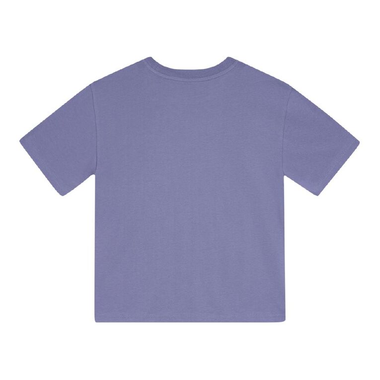 Young Original Short Sleeve Pocket Tee, Purple Mid, hi-res