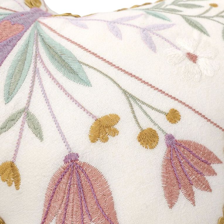 Living & Co Kids Cushion Butterfly Multi-Coloured, , hi-res