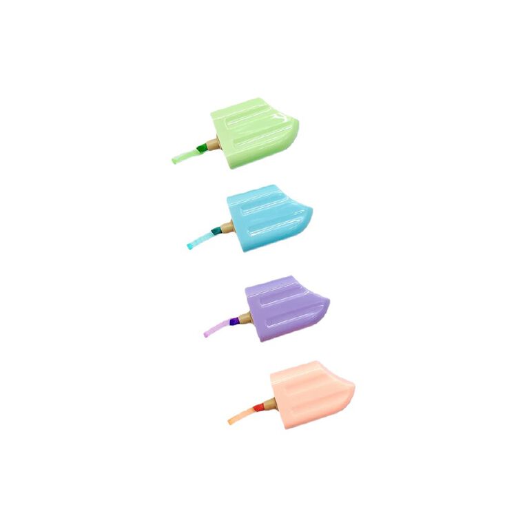 Uniti Kids Ice Block Highlighter 4 Pack, , hi-res