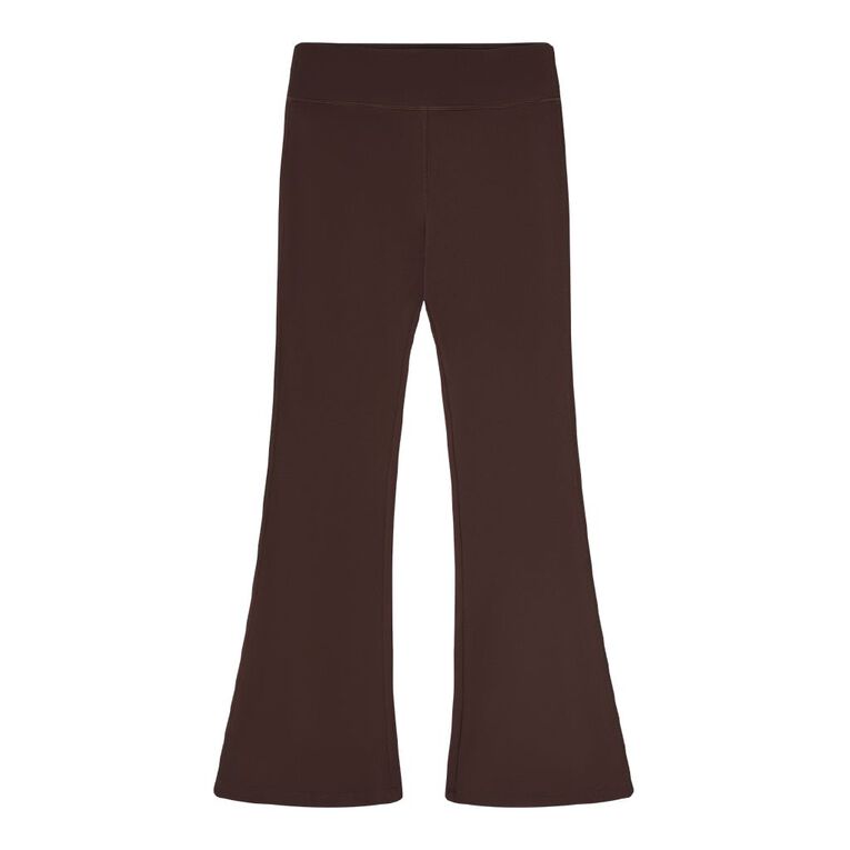 Young Original Weekend Social Club Flare Leggings, Brown Dark, hi-res
