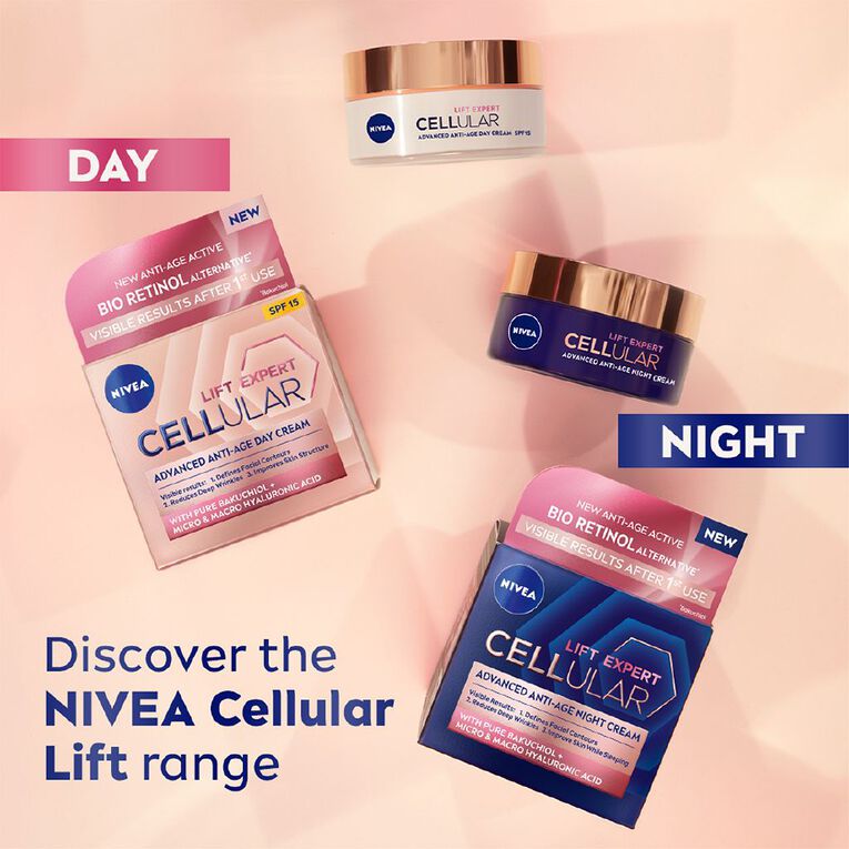 Nivea Cellular Elasticity Reshape Day Cream Spf15 50ml, , hi-res