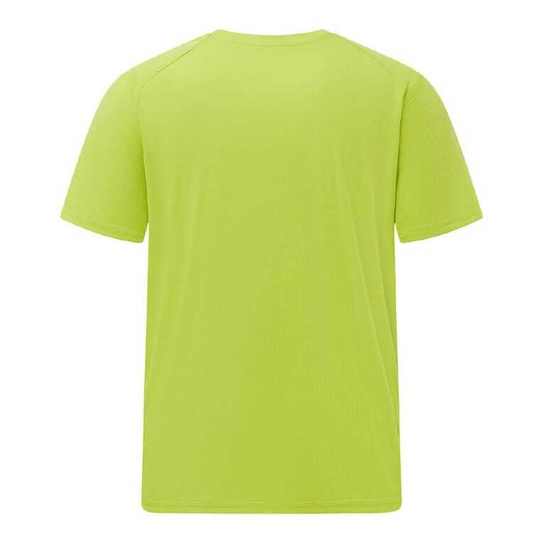 Active Intent Men's Grid Active Tee, Green Light, hi-res