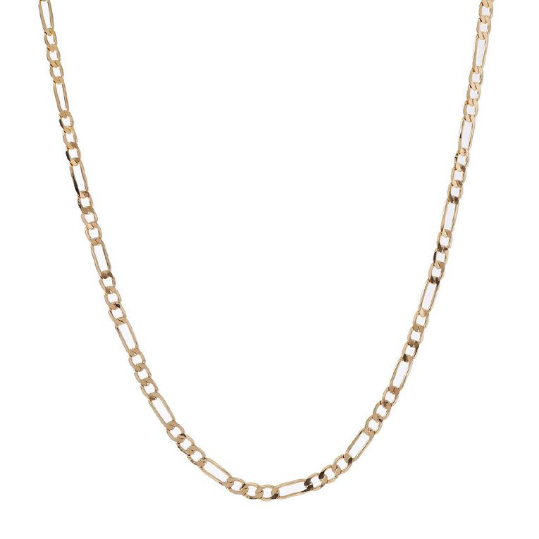 Figaro Necklace Gold Plated, , hi-res