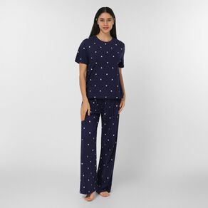 H&H Women's Tee and Pant Pyjama Set