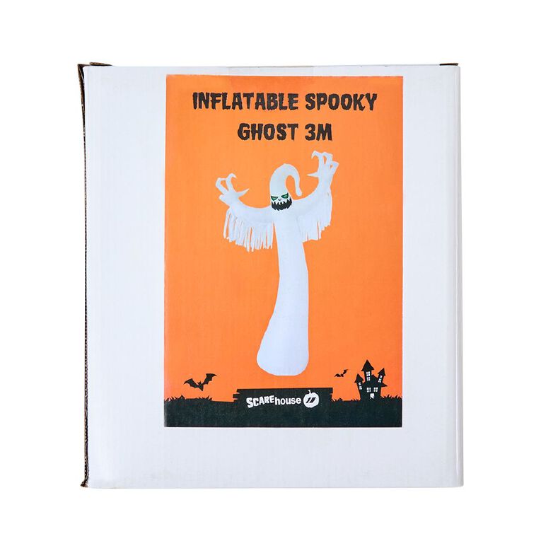 Scarehouse Inflatable Spooky Ghost 3m, , hi-res