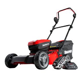 Snapper 18V 5.0AH 40cm Steel Mower Kit Red