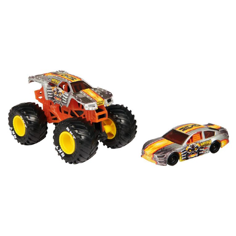 Monster Jam 1:64 Truck and Race Car Assorted, , hi-res