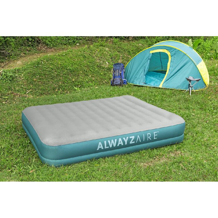 Bestway AlwayzeAire Queen Air Mattress With Built in Dual Pump 36cm, , hi-res