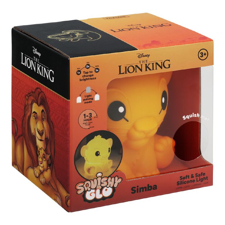 Paladone Disney Simba SquishyGlo Light, , hi-res