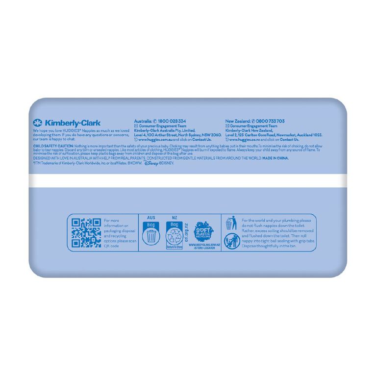 Huggies Boys' Convenience Nappy Toddler Size 4 10-15kg 18 Pack, , hi-res