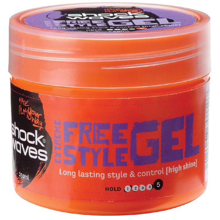 Shockwaves Shockwaves Hairplay Extreme Hold Gel 250g, , hi-res