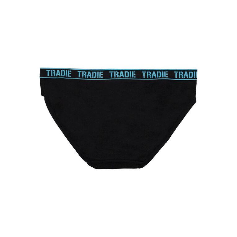 Tradie Women's Curve Bikini 3 Pack, Black S26 RHYTHM, hi-res