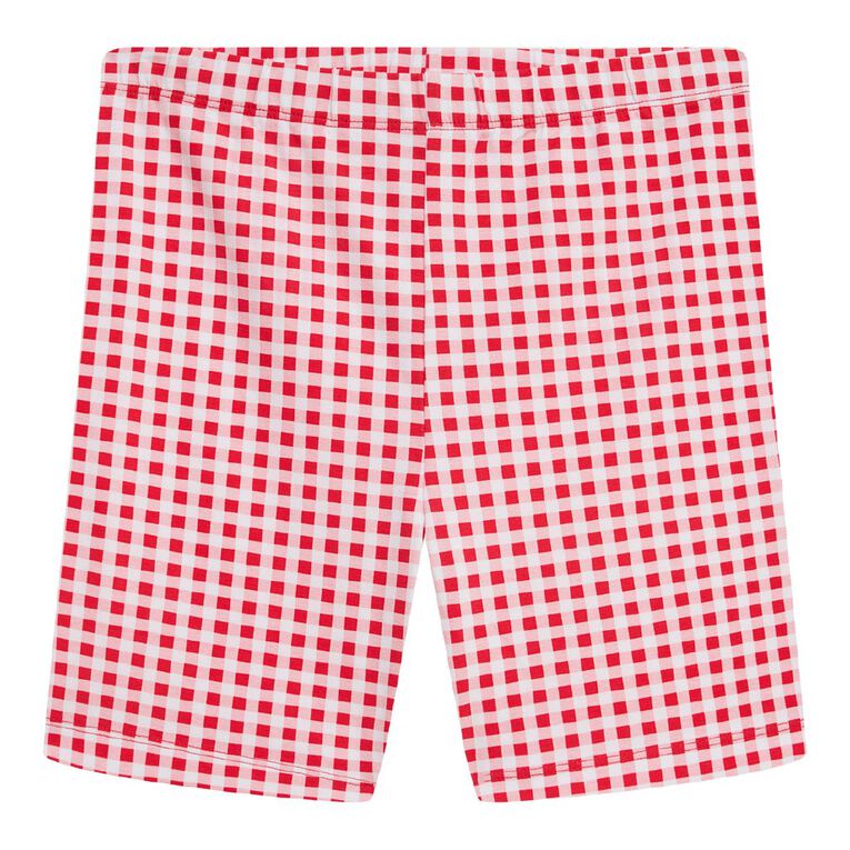 Young Original All Over Print Bike Shorts, Red Mid, hi-res