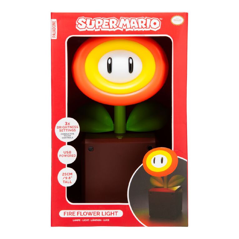 Paladone Super Mario Fire Flower Lamp, , hi-res