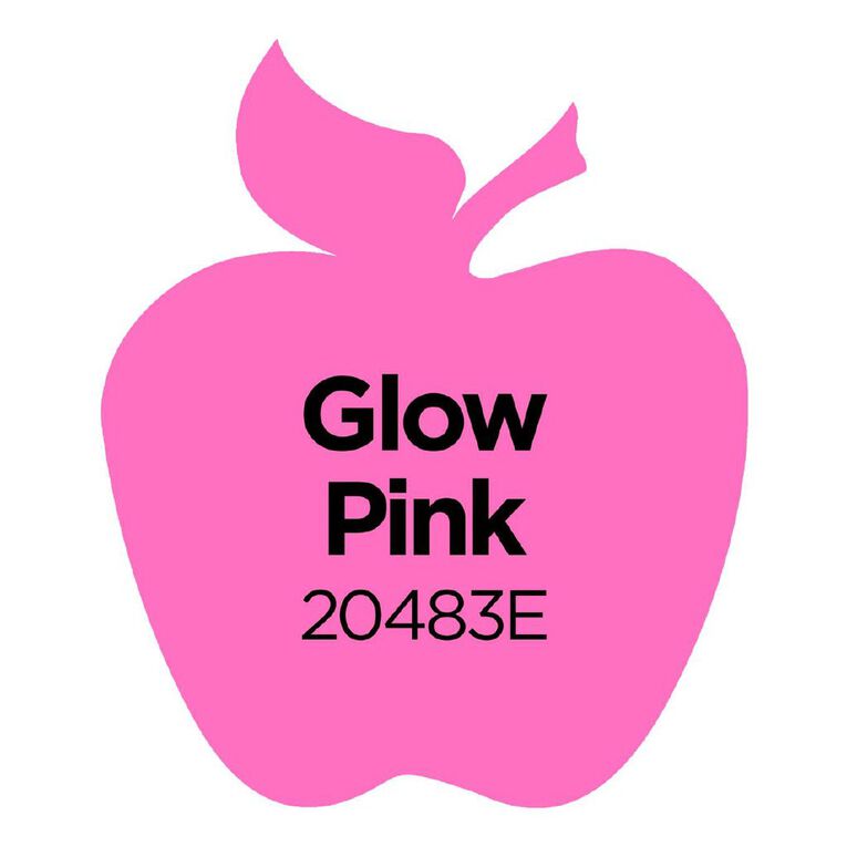 Apple Barrel Acrylic Glow In The Dark Pink 60ml, , hi-res