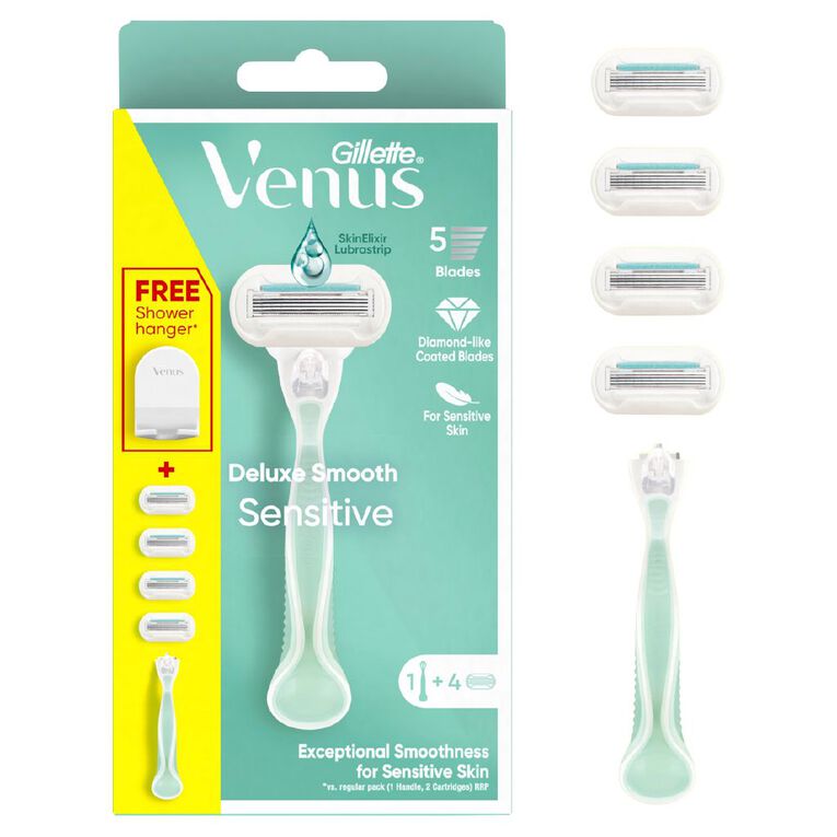 Gillette Venus Deluxe Extra Smooth Razor, , hi-res