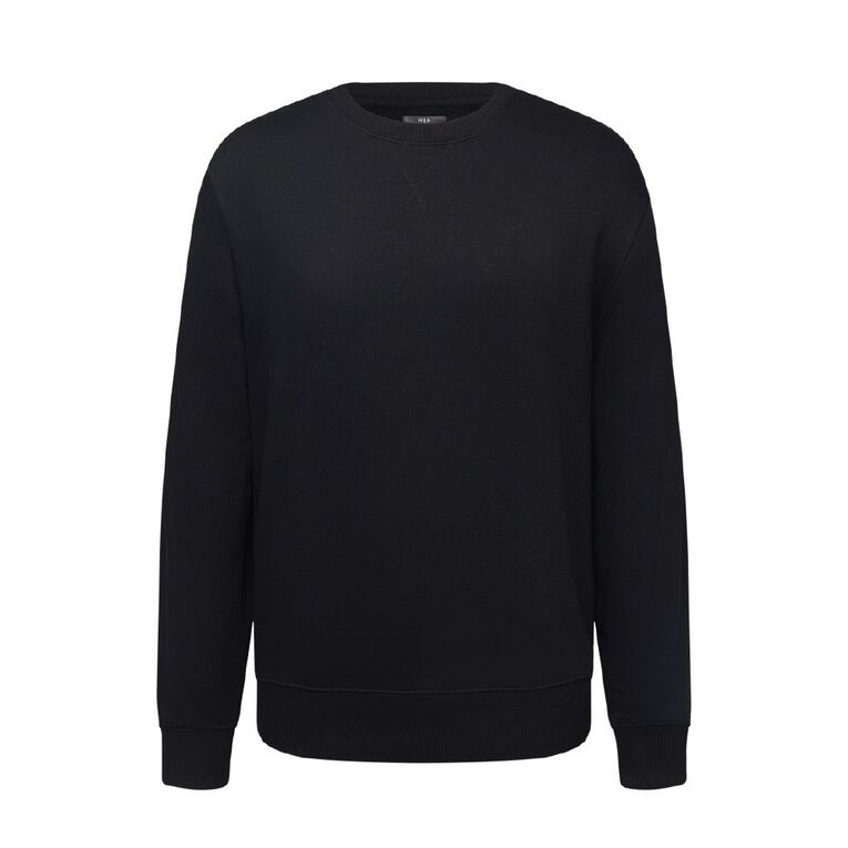 ennoy ROUND NECK PULLOVER BLACK 眠た XL