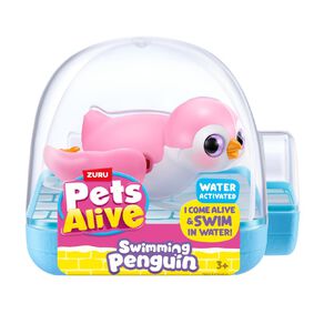 Zuru Pets Alive Swimming Penguin Series 1 Assorted