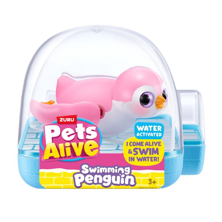 Zuru Pets Alive Swimming Penguin Series 1 Assorted, , hi-res