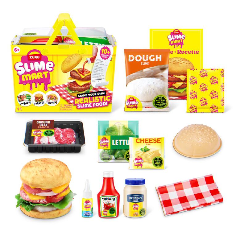 Zuru Slime Mart Small Shopping Basket Series 1 Burger, , hi-res