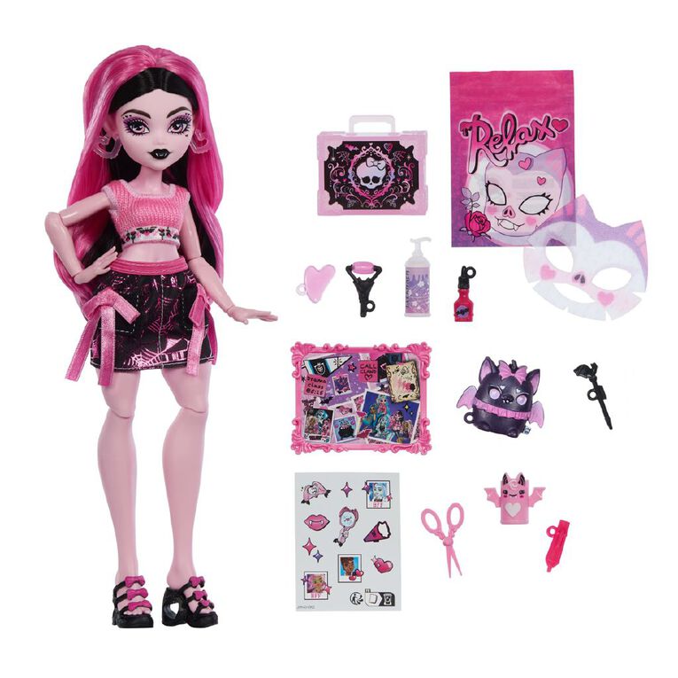 Monster High Self Scare Secrets Draculaura Doll, , hi-res