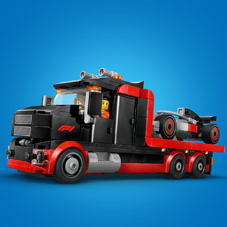 LEGO CITY F1 Display Truck with Audi F1 Race Car 60493, , hi-res