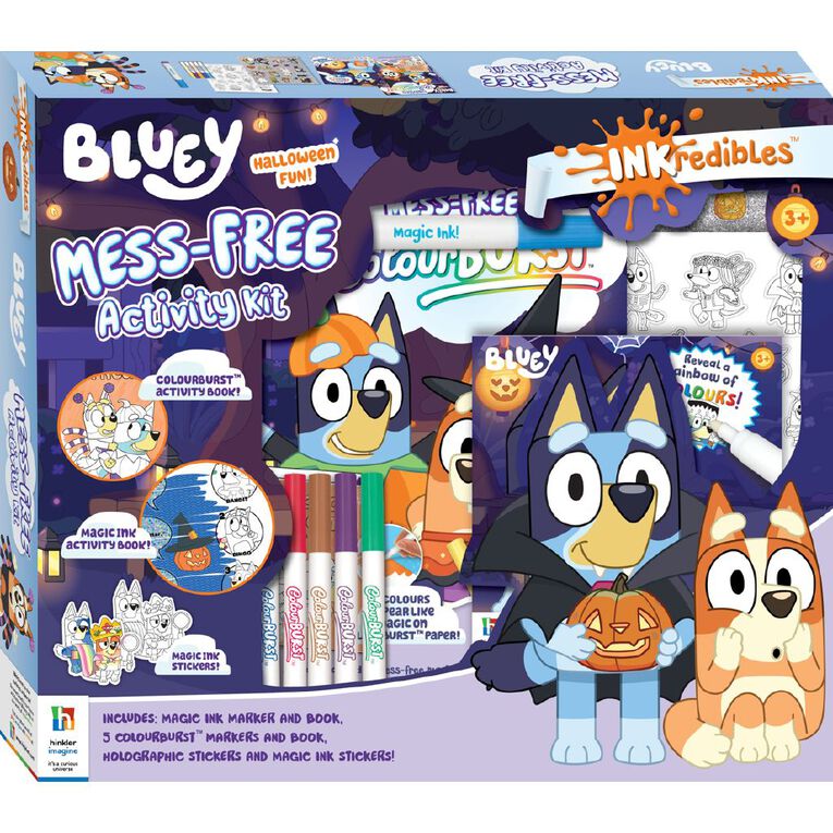 Inkredibles Activity Kit: Bluey Halloween, , hi-res