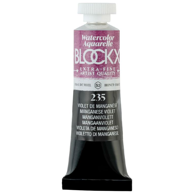 BLOCKX Watercolour Tube 15ml S3 235 Manganese Violet, , hi-res