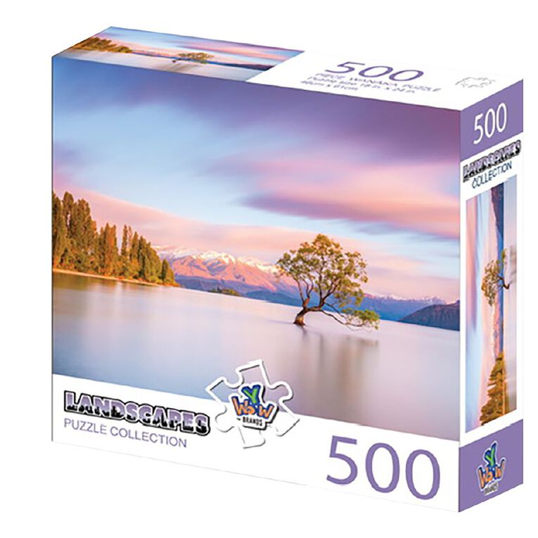 New Zealand Landscapes Puzzle 500 Piece Assorted, , hi-res