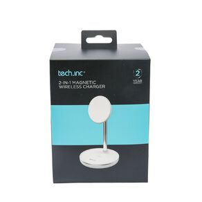 Tech.Inc 2-in-1 Magnetic Wireless Charger