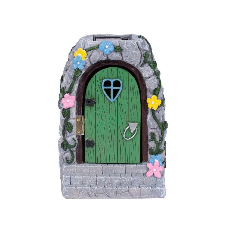 Kiwi Garden Solar Fairy Door, , hi-res