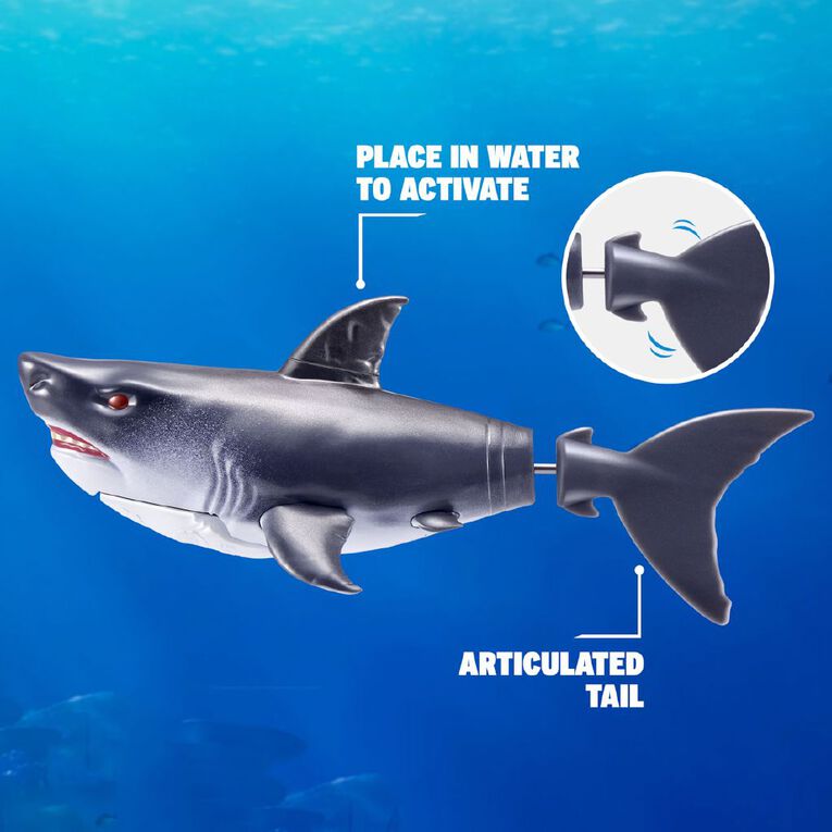 Zuru Robo Alive Water Activated Swimming Shark Series 1, , hi-res