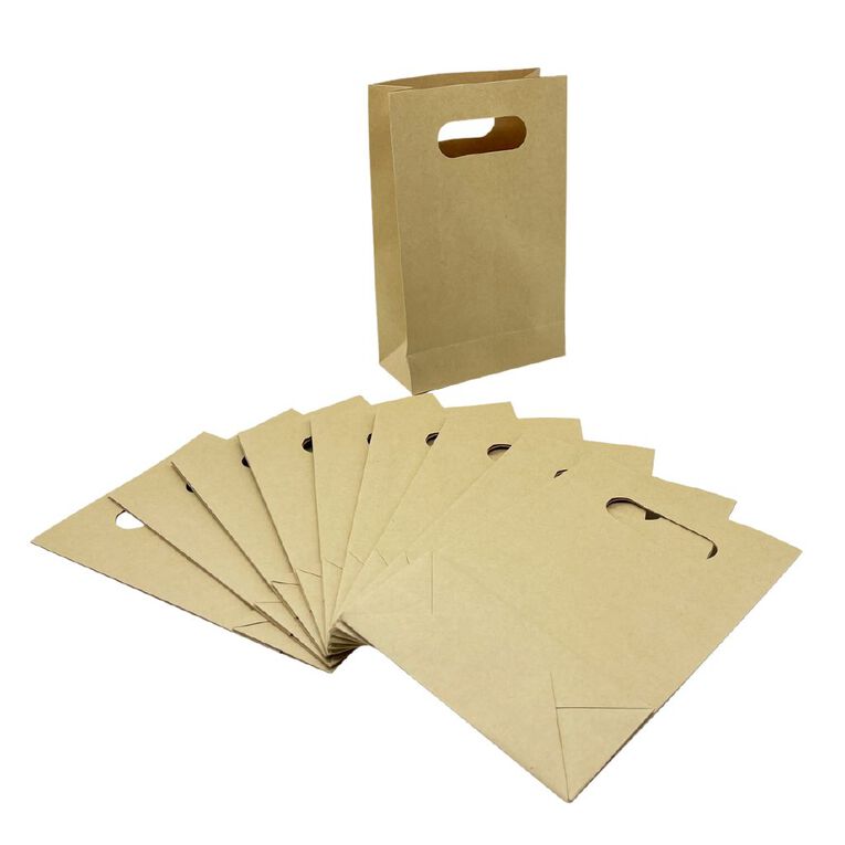 Uniti Gift Kraft Bags 10 Pieces, , hi-res