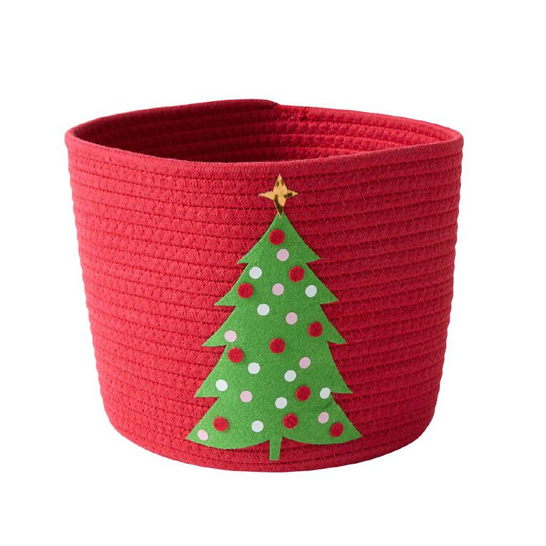 Wonderland Novelty Cotton Rope Basket Assorted, , hi-res