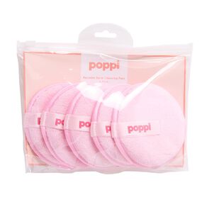 poppi facial cleansing pads 5 pack