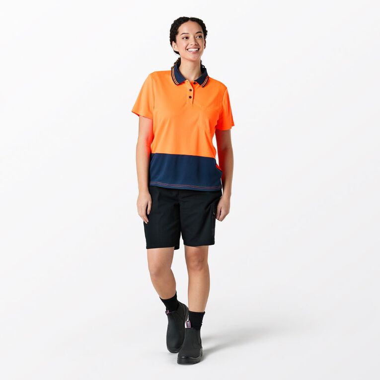 Rivet Women's Utility Shorts, Black, hi-res