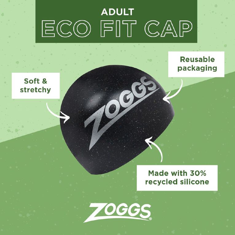 Zoggs Easy Fit Eco Cap Blue, , hi-res
